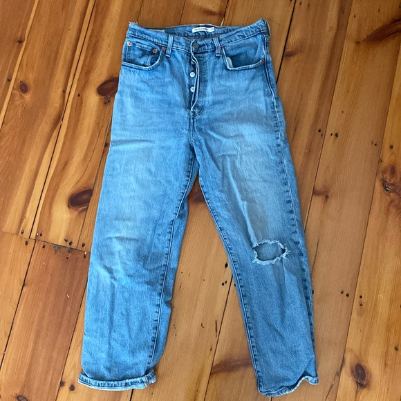 Levi's Denim - Levis Ribcage Straight Jeans